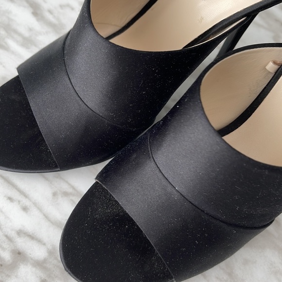 High heeled satin mules! - Picture 4 of 4